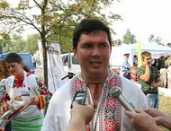 the Festival of Borsch in Borschiv Fest (from 1+1 channel)